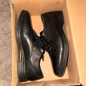 STAFFORD Classic Black kidsDress Shoes